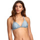 RVCA Γυναικείο μαγιό Salt Wash Racer - Rib Knit Triangle Bikini Top